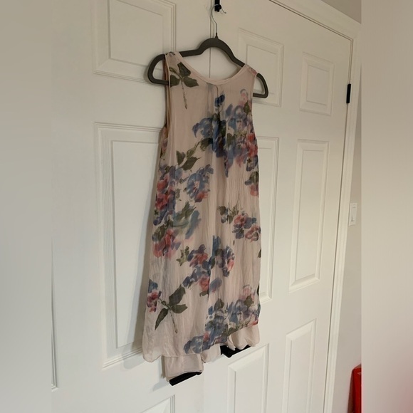 CARLA CONTI VINTAGE 100% ITALIAN SILK DRESS SIZE  MEDIUM - Picture 6 of 7